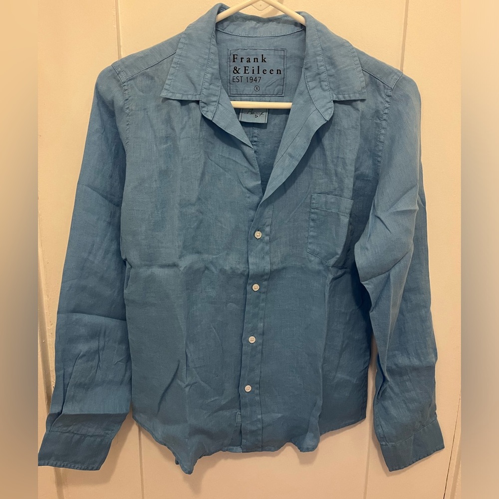 Frank & Eileen BARRY tailored button up shirt
